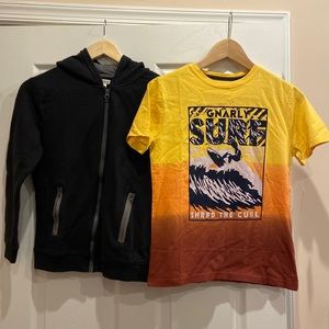 Gymboree Hooded Jacket & T-shirt